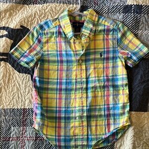 Polo by Ralph Lauren Boy’s Multicolor Plaid Shirt
